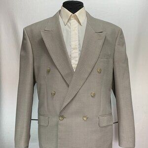 CHAGALE DE FRANCE ITALIAN SPORT JACKET 100% WOOL 44S MILAN ITALY DI JON DB